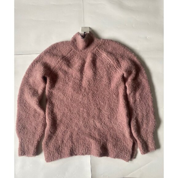 Gap Women’s Turtleneck Italian Yarn Wool Blend Small Petites Pink‎ - Picture 1 of 9